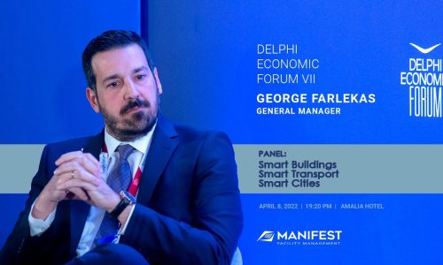 Τhe General Manager of Manifest Services, speaker at the Delphi Economic Forum VII